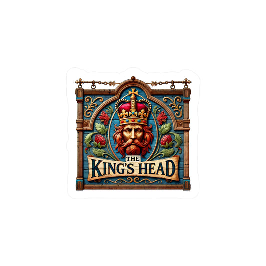 Reverend Annabelle Dixon King's Head Pub Sticker (Kiss-Cut Vinyl)