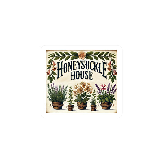 Reverend Annabelle Dixon Honeysuckle House Sticker (Kiss-Cut Vinyl)