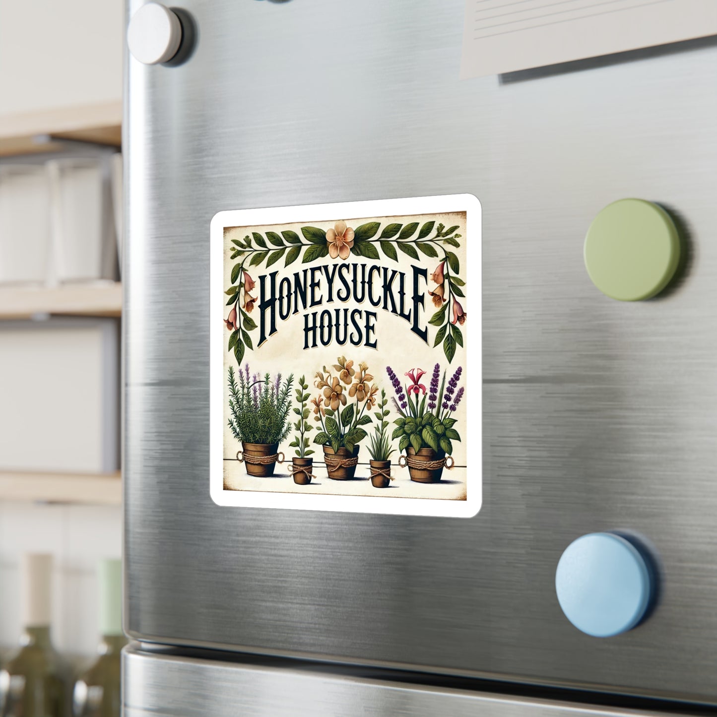 Reverend Annabelle Dixon Honeysuckle House Sticker (Kiss-Cut Vinyl)