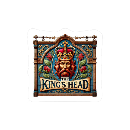 Reverend Annabelle Dixon King's Head Pub Sticker (Kiss-Cut Vinyl)