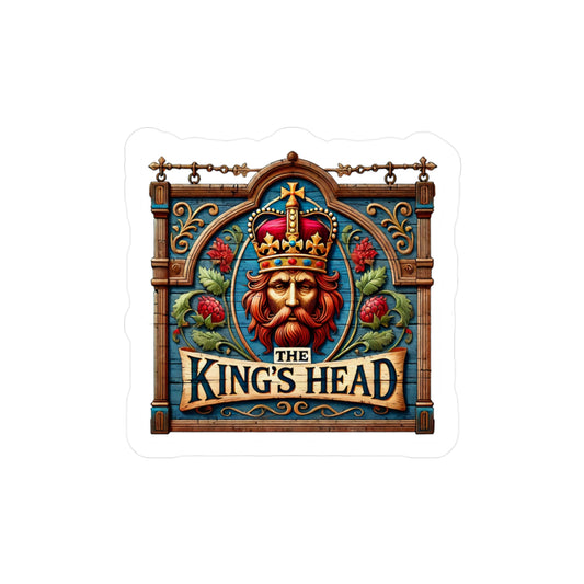 Reverend Annabelle Dixon King's Head Pub Sticker (Kiss-Cut Vinyl)