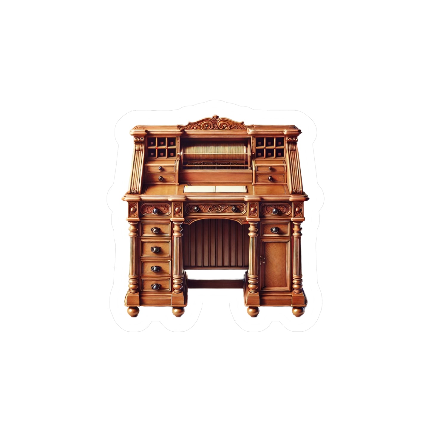 Satterthwaite Desk Sticker (Kiss-Cut Vinyl)
