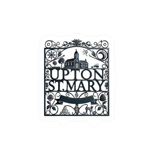 Reverend Annabelle Dixon Upton St. Mary Iron Gate Sticker (Kiss-Cut Vinyl)