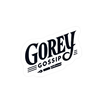 Gorey Gossip Sticker (Kiss-Cut Vinyl)