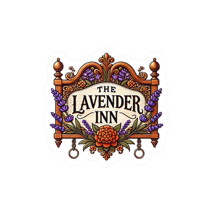 The Lavender Inn Sticker (Kiss-Cut Vinyl)