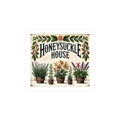 Reverend Annabelle Dixon Honeysuckle House Sticker (Kiss-Cut Vinyl)