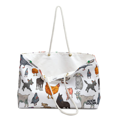 Reverend Annabelle Dixon Animals Print Weekender Bag