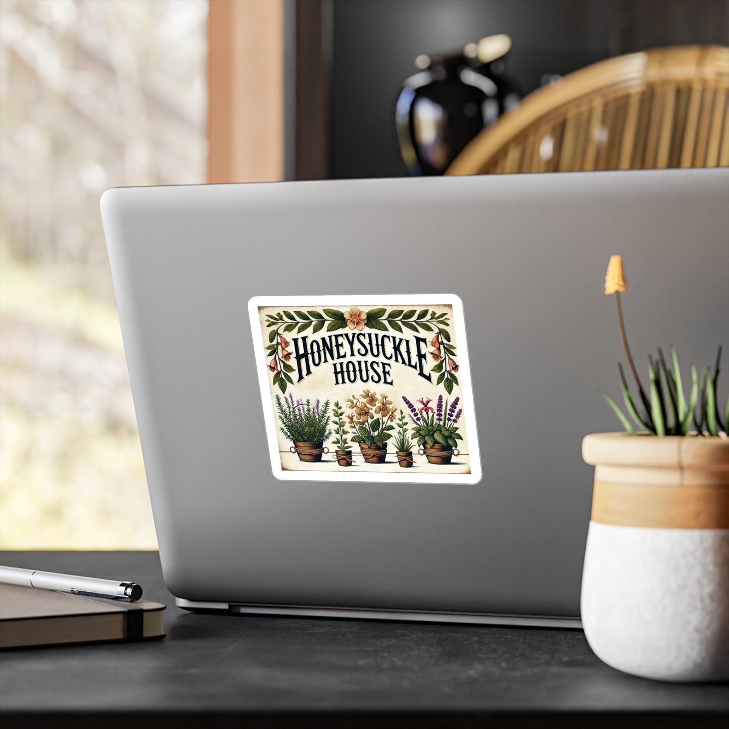 Reverend Annabelle Dixon Honeysuckle House Sticker (Kiss-Cut Vinyl)