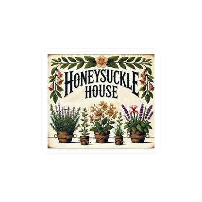 Reverend Annabelle Dixon Honeysuckle House Sticker (Kiss-Cut Vinyl)