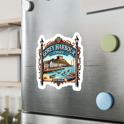 Gorey Harbour Sticker (Kiss-Cut Vinyl)