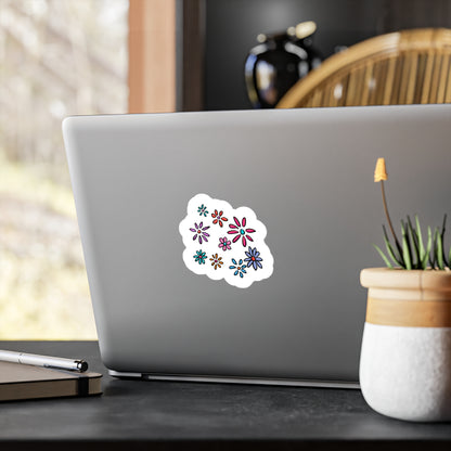 Reverend Annabelle Dixon Flowers Sticker (Kiss-Cut Vinyl)