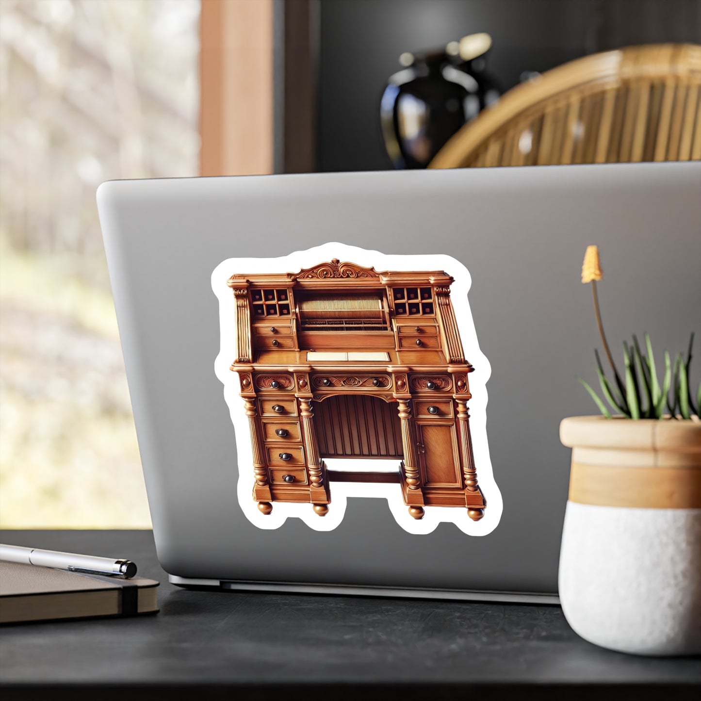 Satterthwaite Desk Sticker (Kiss-Cut Vinyl)
