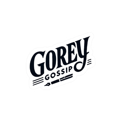 Gorey Gossip Sticker (Kiss-Cut Vinyl)