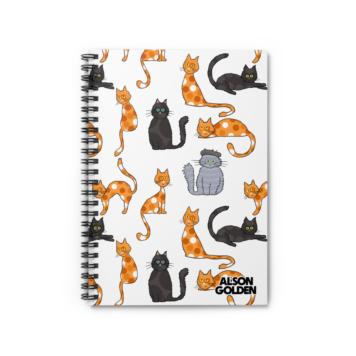 Reverend Annabelle Dixon Cats Print Notebook