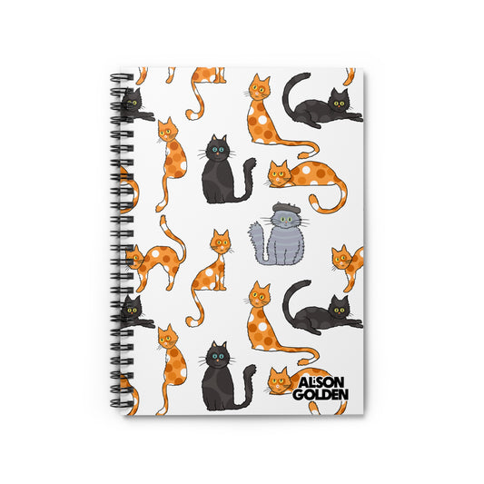 Reverend Annabelle Dixon Cats Print Notebook