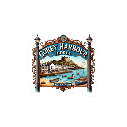 Gorey Harbour Sticker (Kiss-Cut Vinyl)
