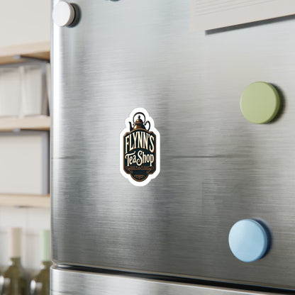 Reverend Annabelle Dixon Flynn's Tea Shop Sticker (Kiss-Cut Vinyl)