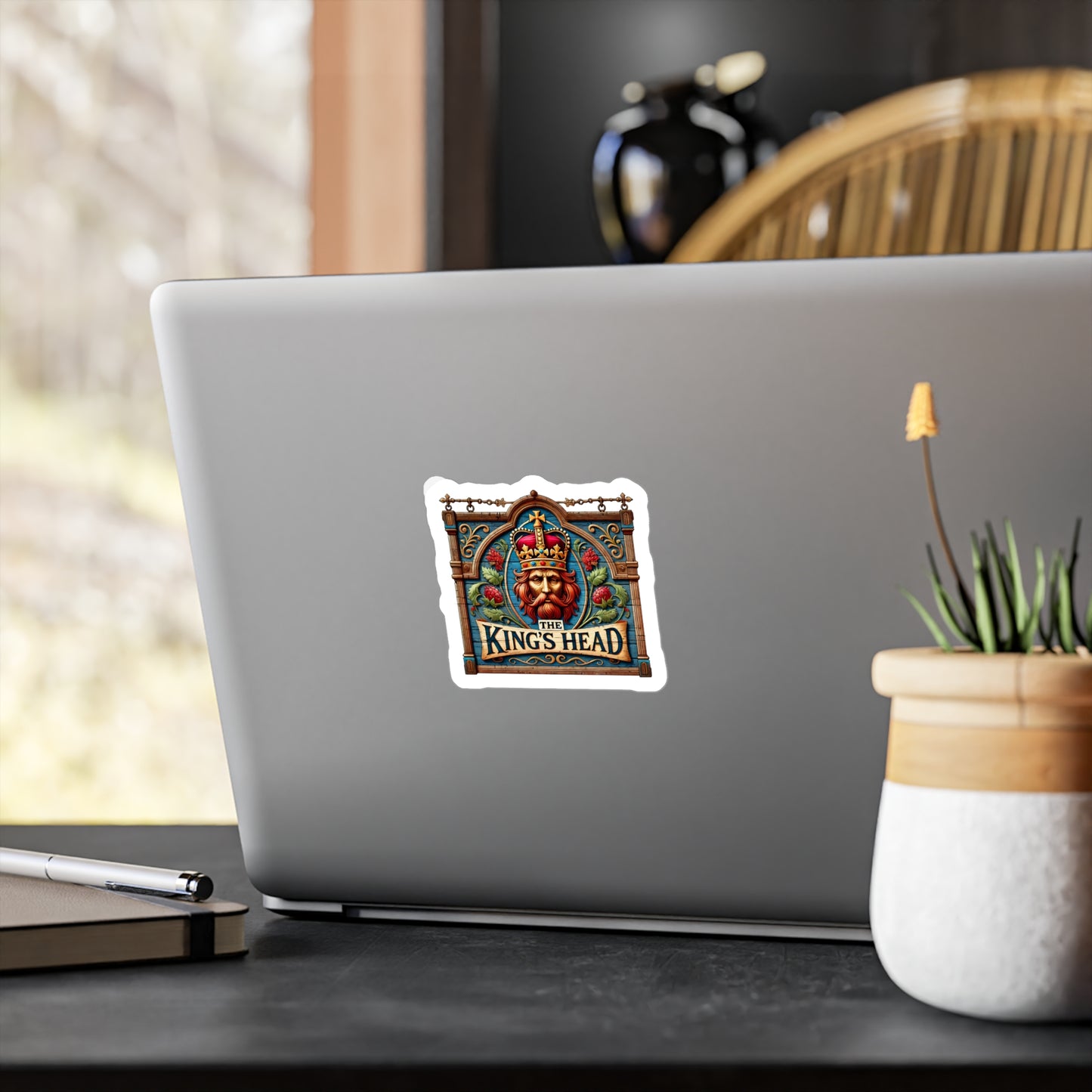 Reverend Annabelle Dixon King's Head Pub Sticker (Kiss-Cut Vinyl)