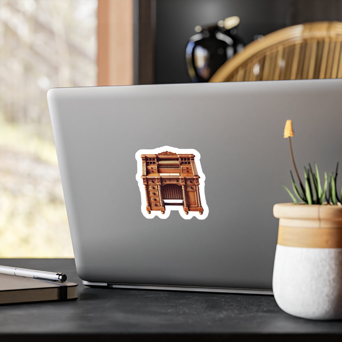 Satterthwaite Desk Sticker (Kiss-Cut Vinyl)