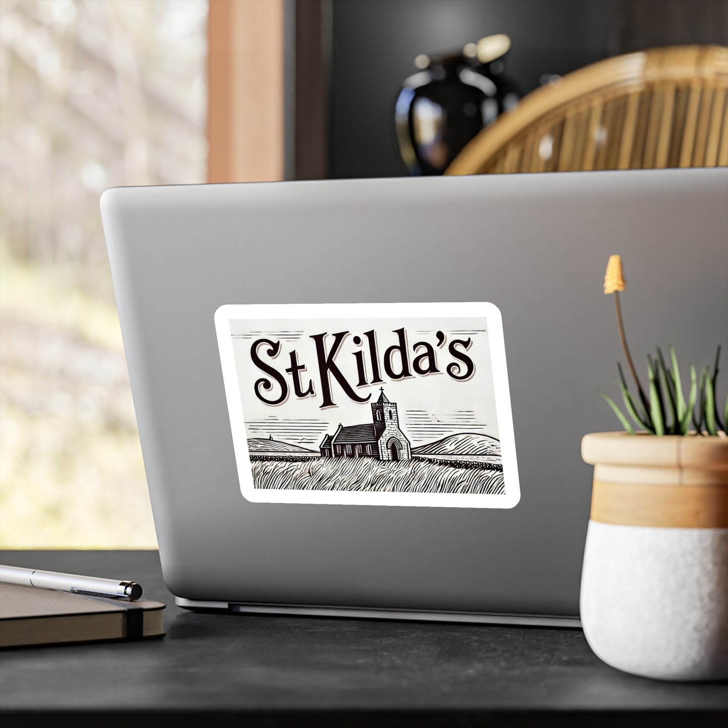 Reverend Annabelle Dixon St. Kilda's Church Sticker (Kiss-Cut Vinyl)