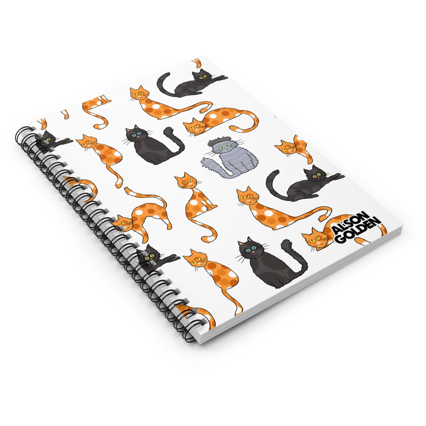 Reverend Annabelle Dixon Cats Print Notebook