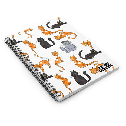 Reverend Annabelle Dixon Cats Print Notebook