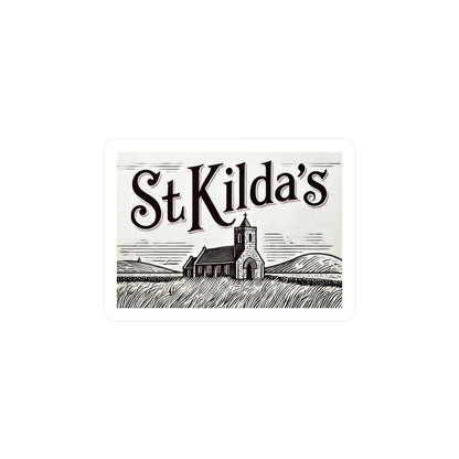 Reverend Annabelle Dixon St. Kilda's Church Sticker (Kiss-Cut Vinyl)