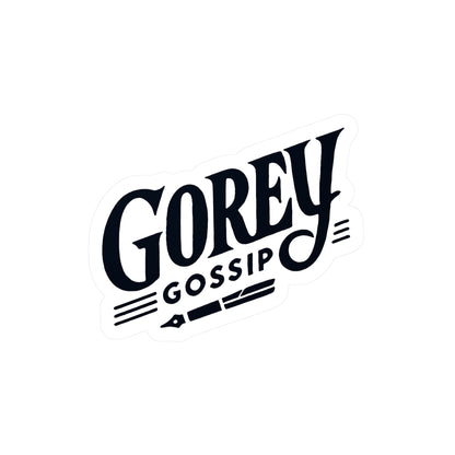 Gorey Gossip Sticker (Kiss-Cut Vinyl)