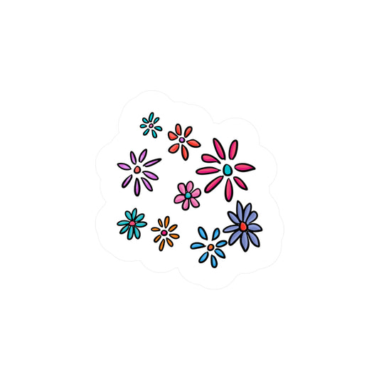 Reverend Annabelle Dixon Flowers Sticker (Kiss-Cut Vinyl)
