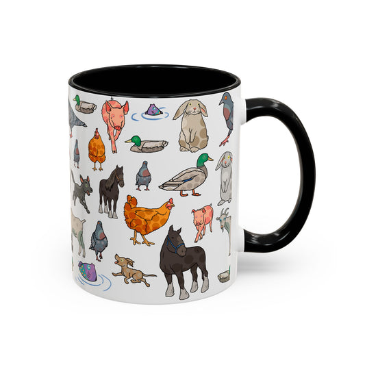 Reverend Annabelle Dixon Animals Print Mug