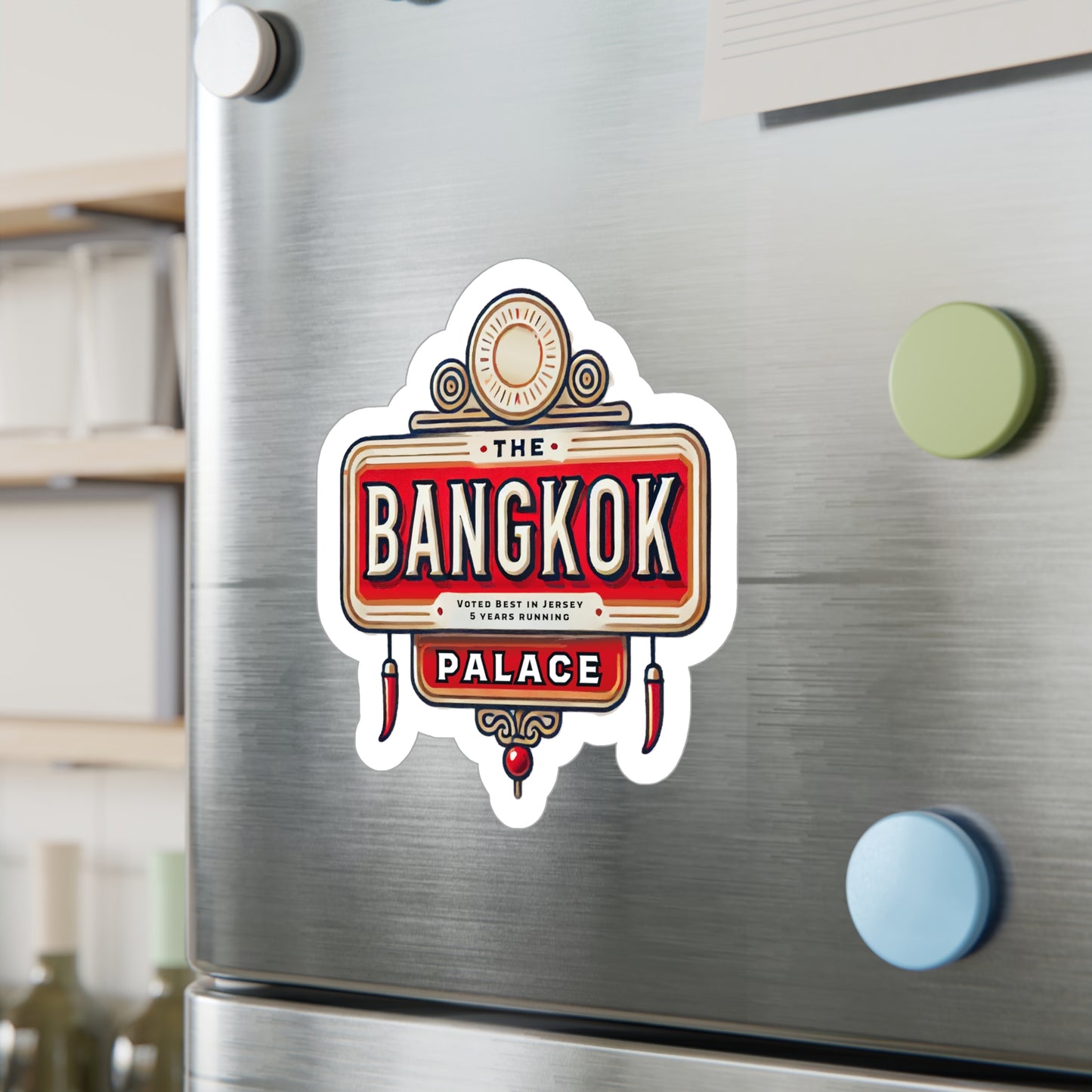 The Bangkok Palace Sticker (Kiss-Cut Vinyl)