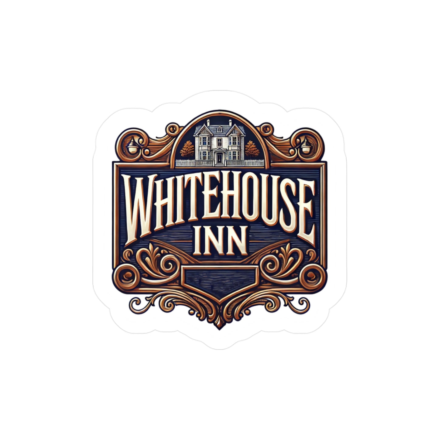 The Whitehouse Inn Sticker (Kiss-Cut Vinyl)