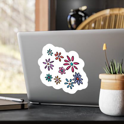 Reverend Annabelle Dixon Flowers Sticker (Kiss-Cut Vinyl)