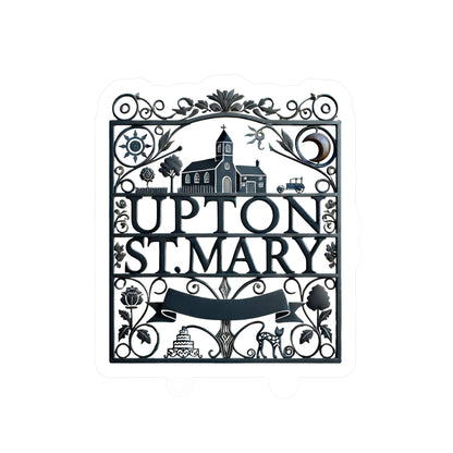 Reverend Annabelle Dixon Upton St. Mary Iron Gate Sticker (Kiss-Cut Vinyl)