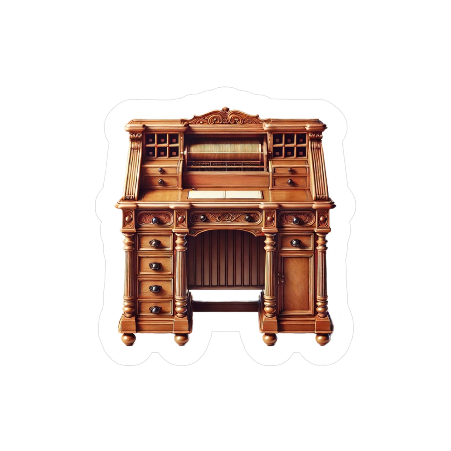 Satterthwaite Desk Sticker (Kiss-Cut Vinyl)