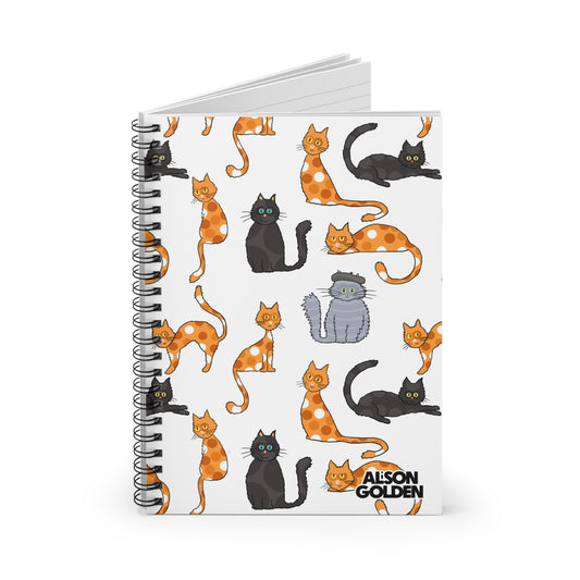 Reverend Annabelle Dixon Cats Print Notebook