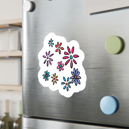 Reverend Annabelle Dixon Flowers Sticker (Kiss-Cut Vinyl)