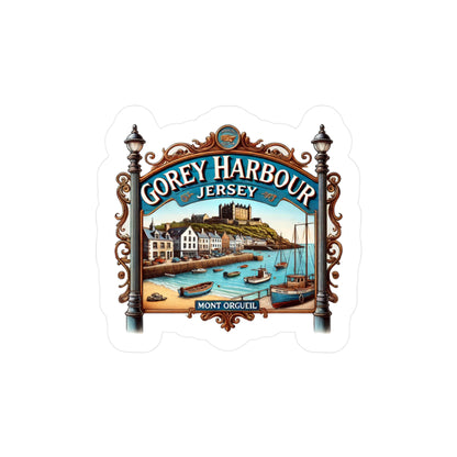 Gorey Harbour Sticker (Kiss-Cut Vinyl)