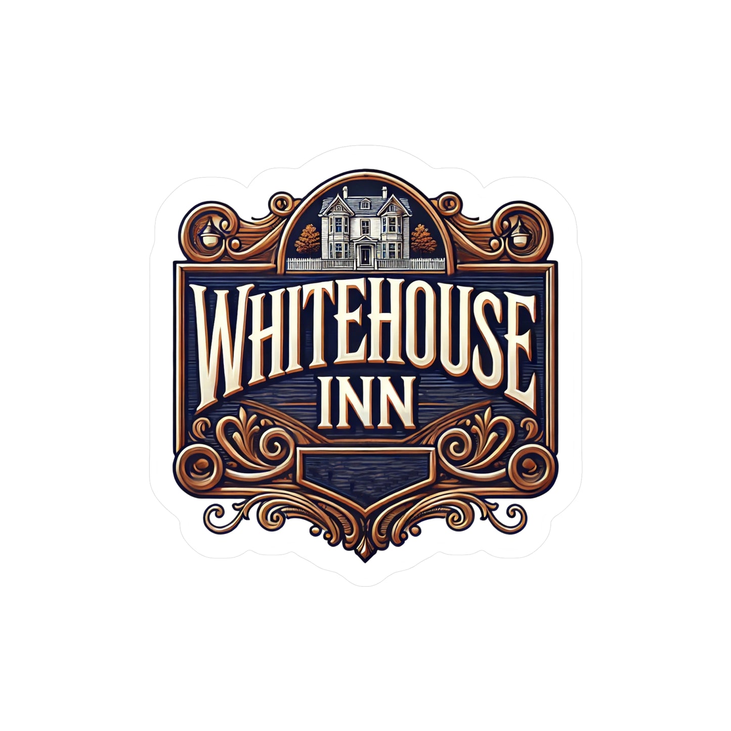 The Whitehouse Inn Sticker (Kiss-Cut Vinyl)