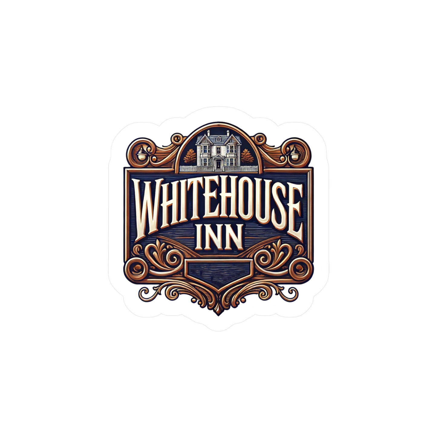 The Whitehouse Inn Sticker (Kiss-Cut Vinyl)