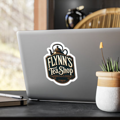 Reverend Annabelle Dixon Flynn's Tea Shop Sticker (Kiss-Cut Vinyl)