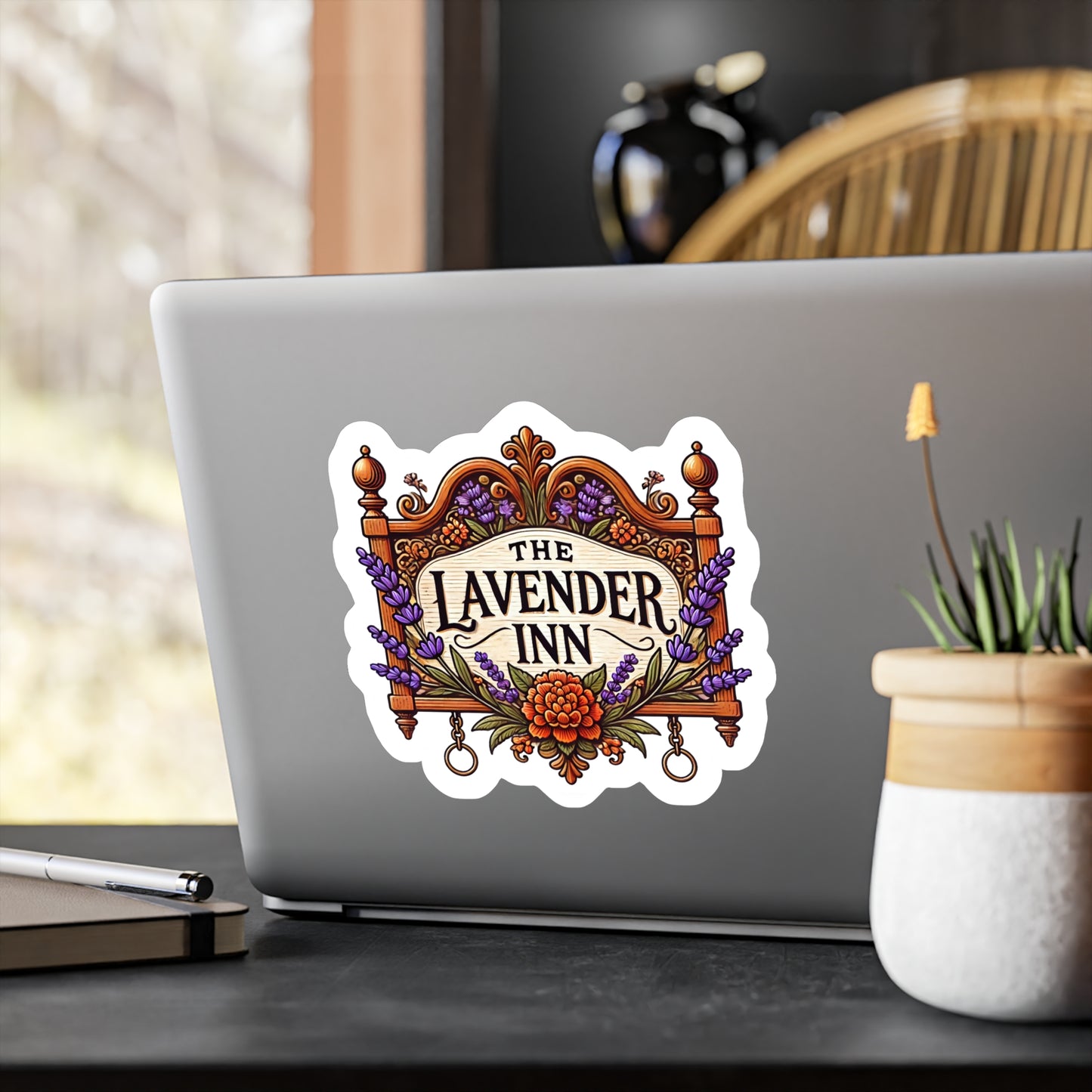 The Lavender Inn Sticker (Kiss-Cut Vinyl)
