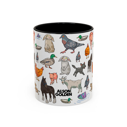 Reverend Annabelle Dixon Animals Print Mug