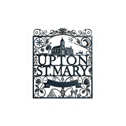 Reverend Annabelle Dixon Upton St. Mary Iron Gate Sticker (Kiss-Cut Vinyl)