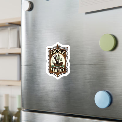 Reverend Annabelle Dixon Focsle & Ferret Pub Sticker (Kiss-Cut Vinyl)