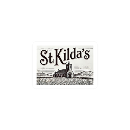 Reverend Annabelle Dixon St. Kilda's Church Sticker (Kiss-Cut Vinyl)