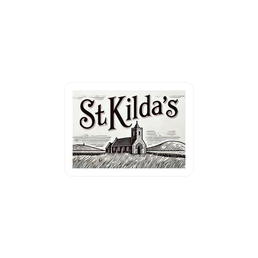 Reverend Annabelle Dixon St. Kilda's Church Sticker (Kiss-Cut Vinyl)