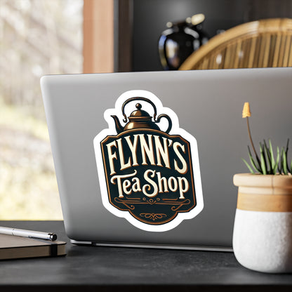 Reverend Annabelle Dixon Flynn's Tea Shop Sticker (Kiss-Cut Vinyl)