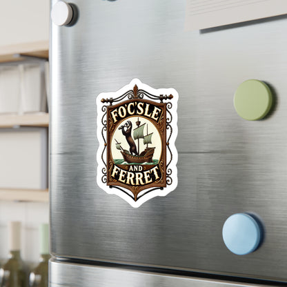 Reverend Annabelle Dixon Focsle & Ferret Pub Sticker (Kiss-Cut Vinyl)