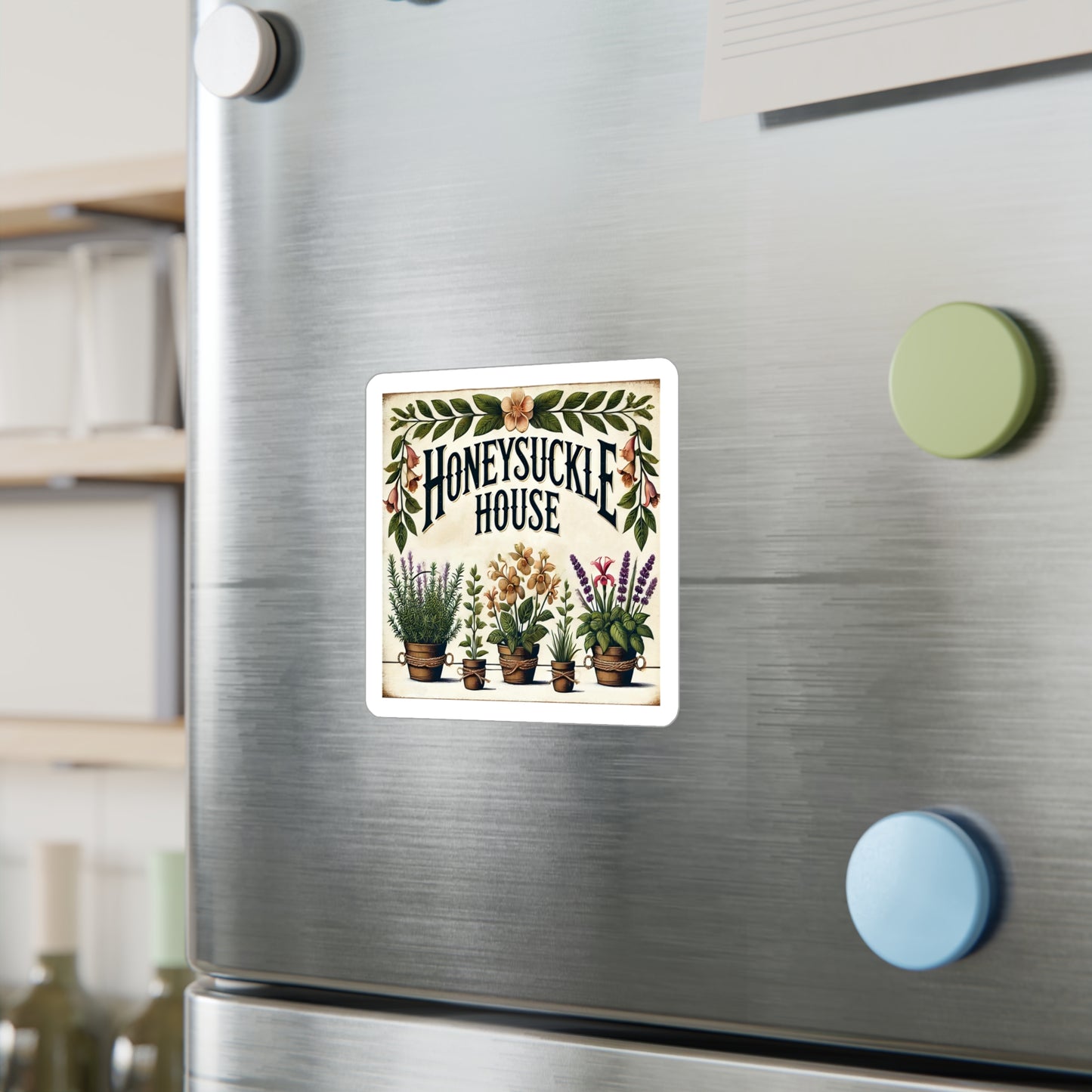 Reverend Annabelle Dixon Honeysuckle House Sticker (Kiss-Cut Vinyl)